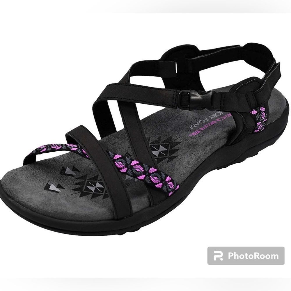 Skechers Women's Reggae Vacay Sandals - 10 - NWOB